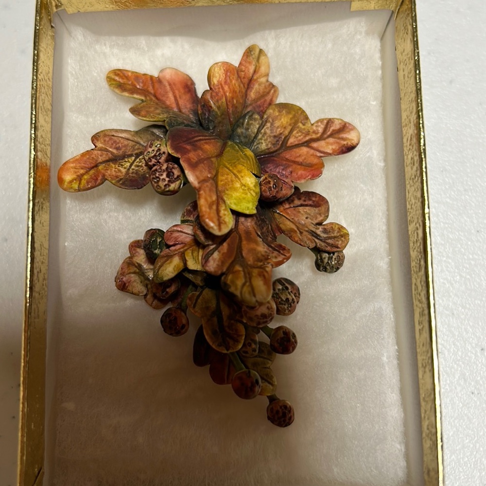 Beautiful Handmade Pin To Wear On Garments